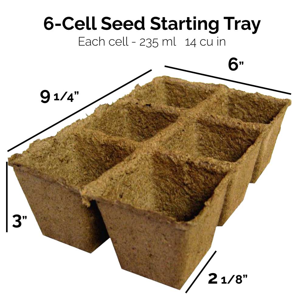 Biodegradable Seed Starting Trays