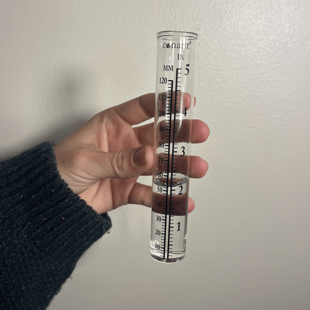 Rain Gauge Bronze